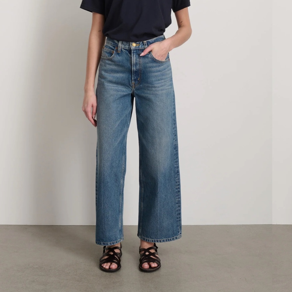 B SIDES Elissa Jean Relaxed Wide Leg Silhouette